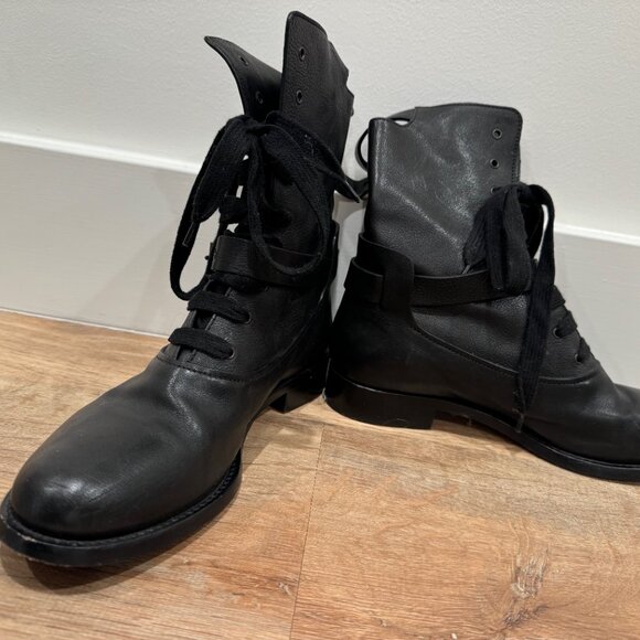 Chloe Combat Boots - Picture 3 of 9